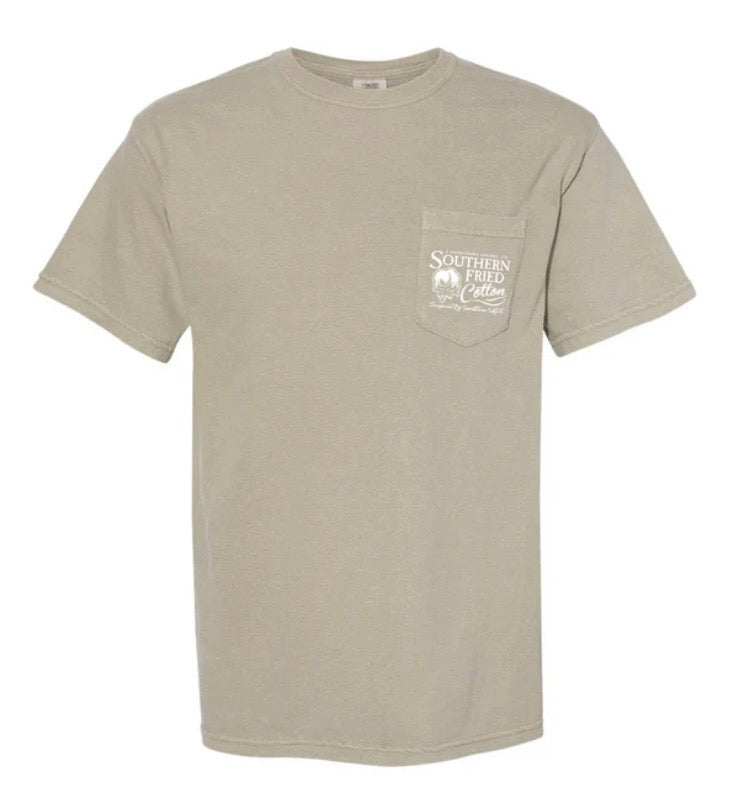 SoFriCo Men’s SS Tshirt Old School Tom - Sandstone