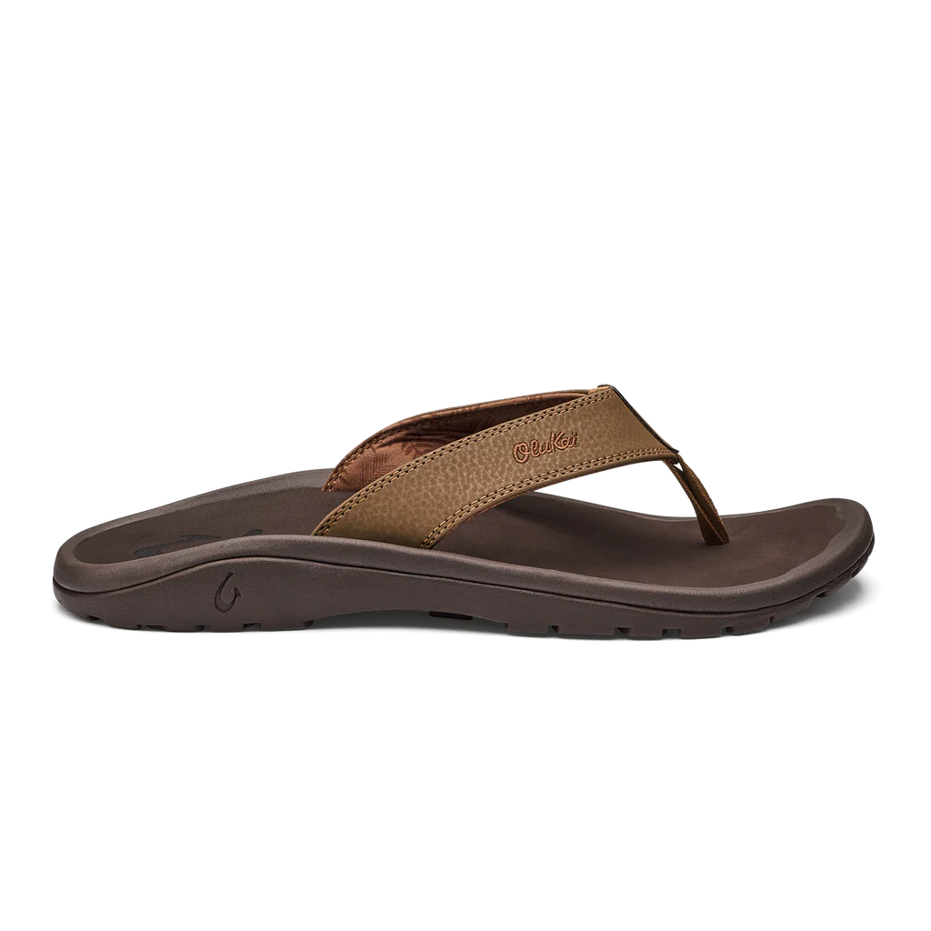 Olukai 'OHANA- Tan/Dark Java