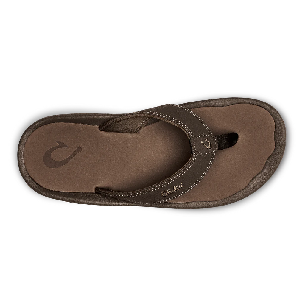 Olukai Men's 'Ohana- Dark Java/Ray