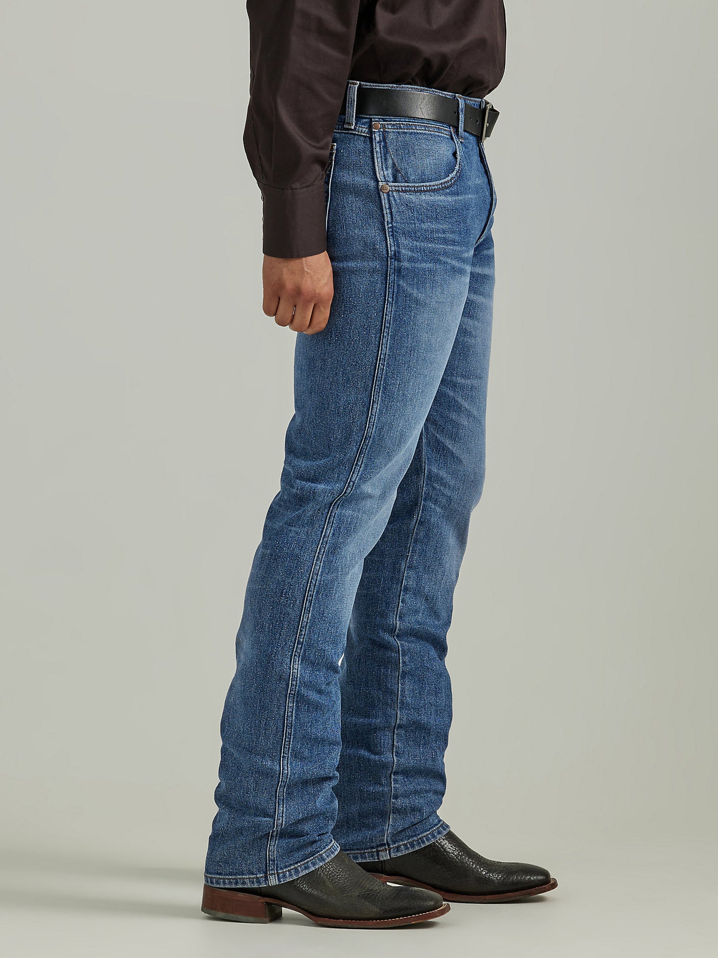 Wrangler Retro Premium Jean Men's Slim Straight- Pisgah Forest