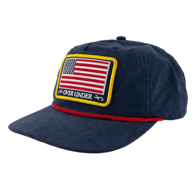 Over Under OLD Glory Retro Rope Hat