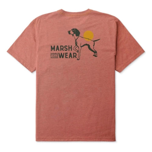 Men's Marsh Wear Field TShirt - Etruscan Red Heather
