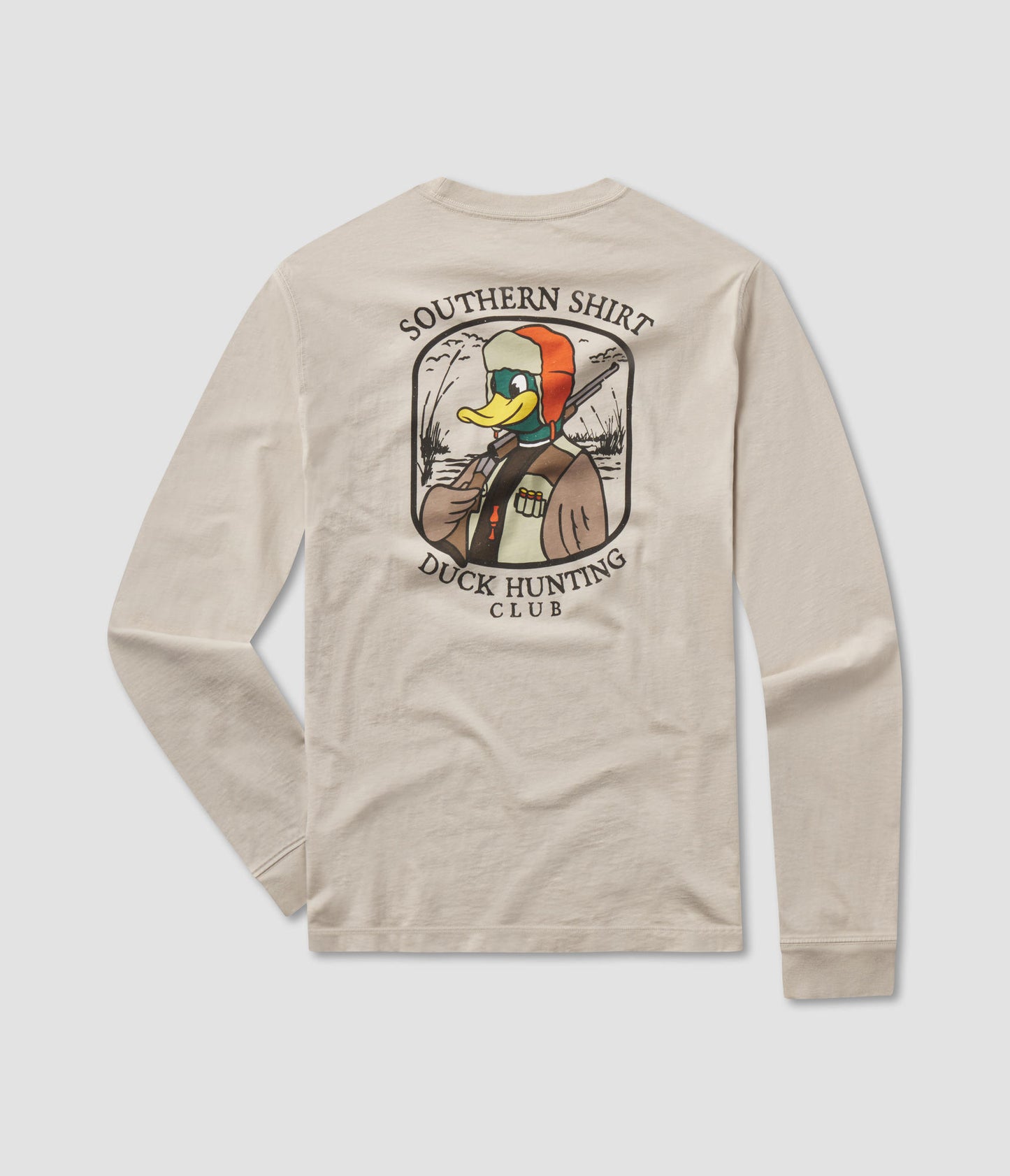 SSCO Duck Hunting L/S Tee - Taupe