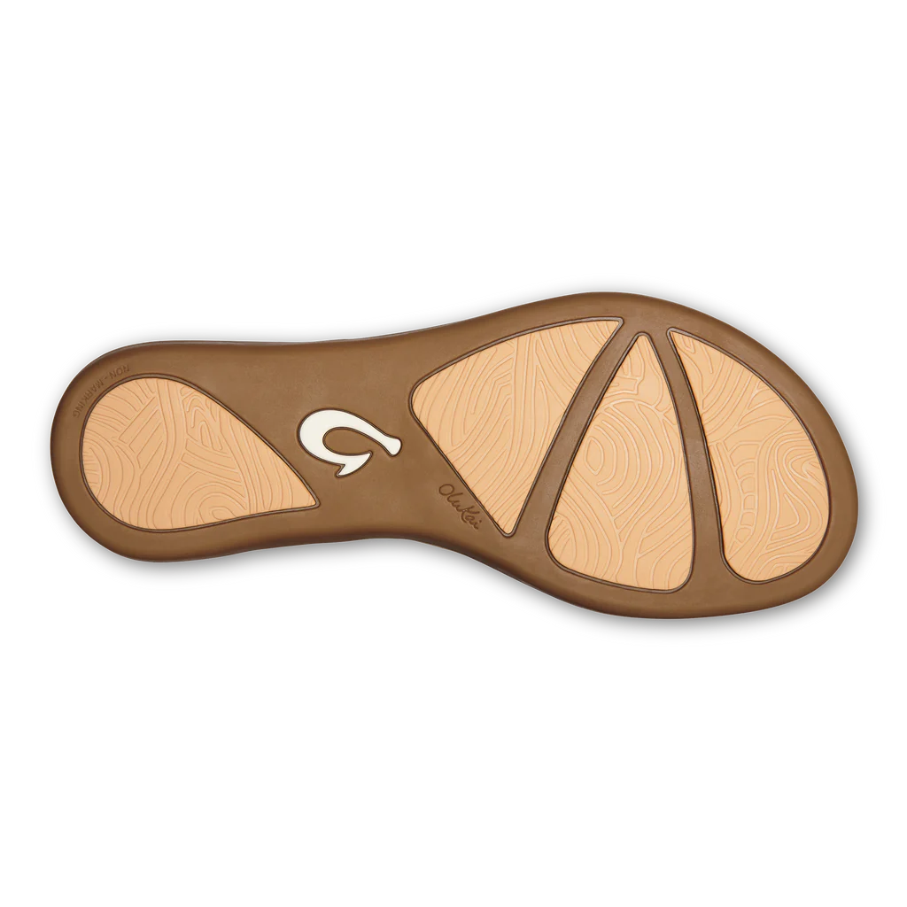 Olukai Women's Honu- Bright White/ Golden Sand