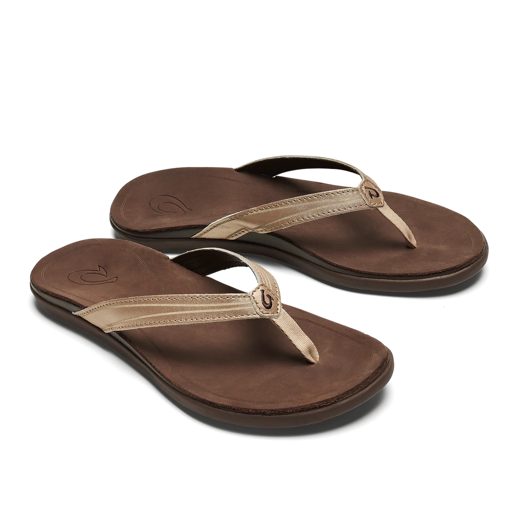 Olukai Women's 'AUKAI- Copper/ Dark Java