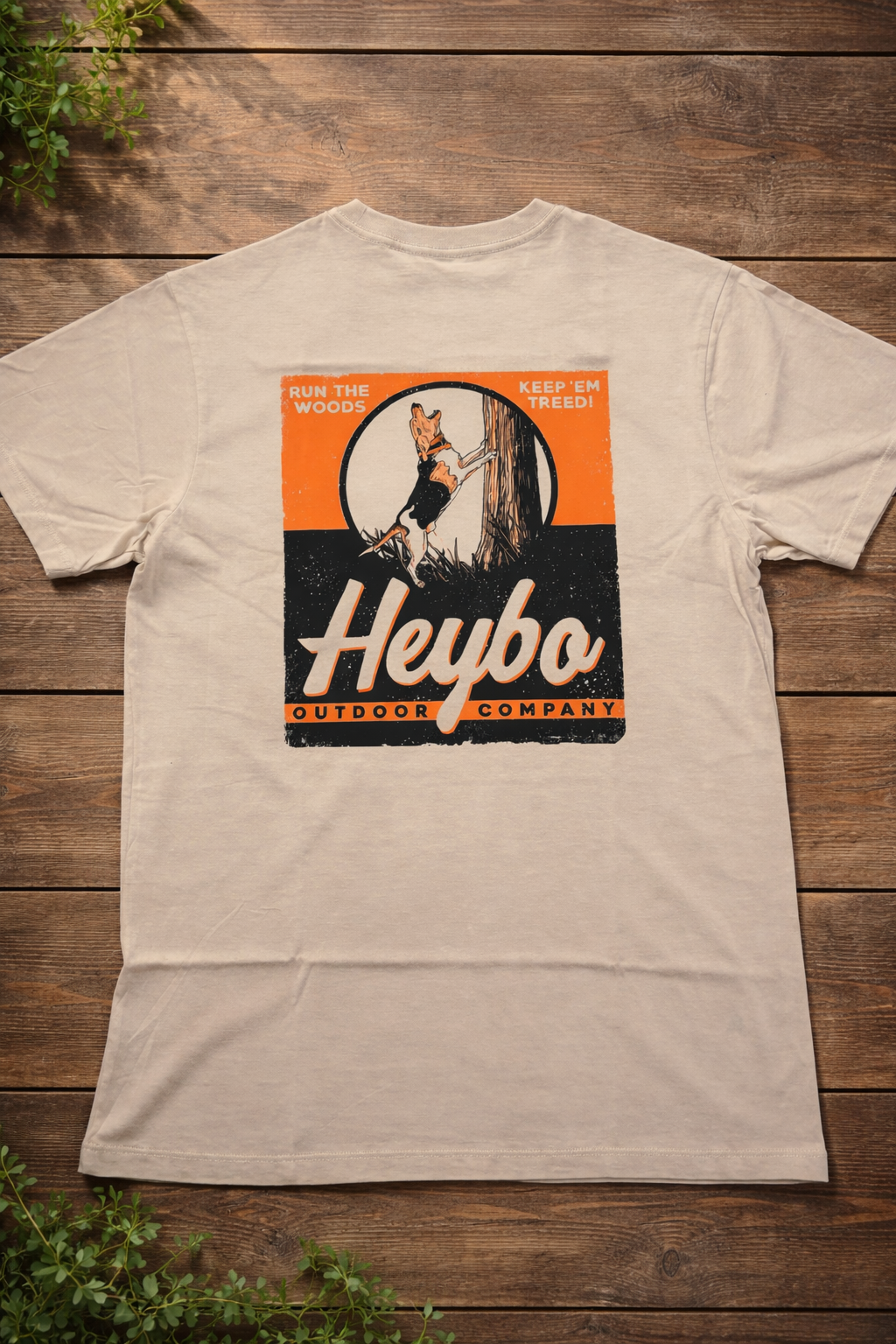 Heybo Coon Hunter SS Tee - Hummus
