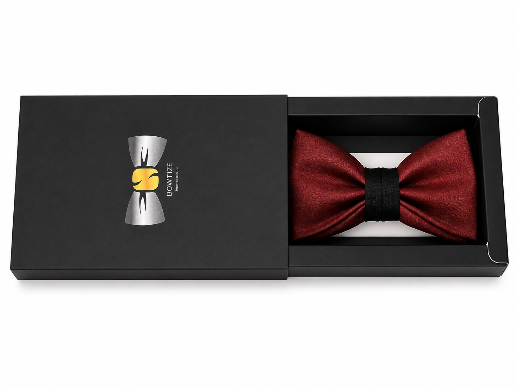 Bowtize - Crimson & Black
