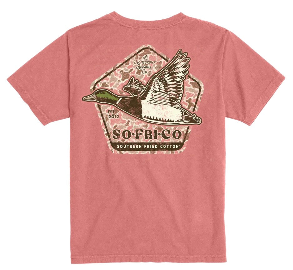SoFriCo On The Wing Youth Tshirt - Terracotta