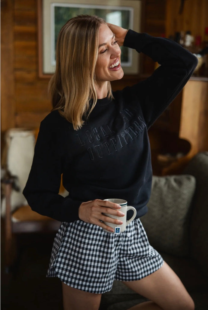 Local Girl Boxer Shorts - Black