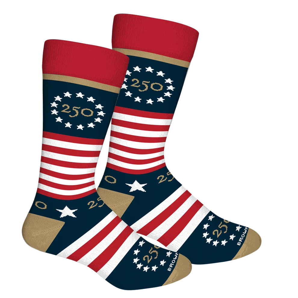 Brown Dog F250 Continential Dress Socks