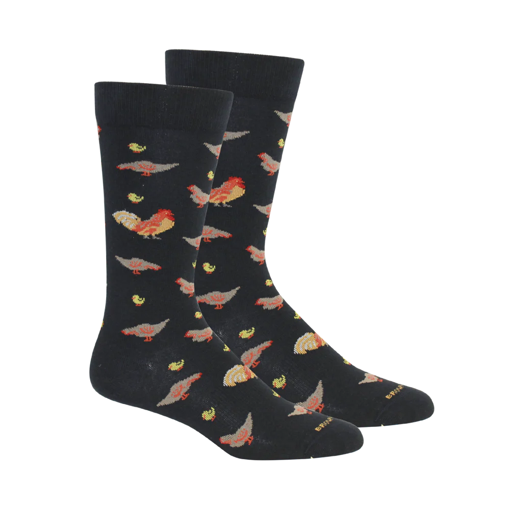 Brown Dog Socks - Coop Navy