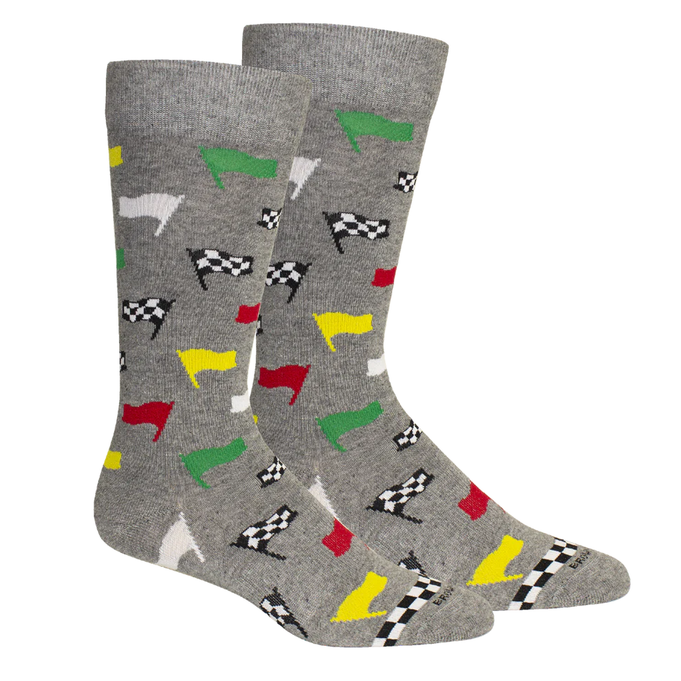 Brown Dog Socks - Race Ya'