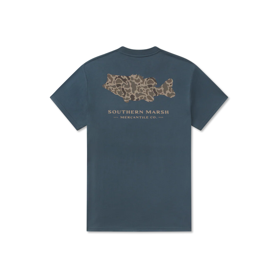 Southern Marsh Originals - Camo - Bass Tee