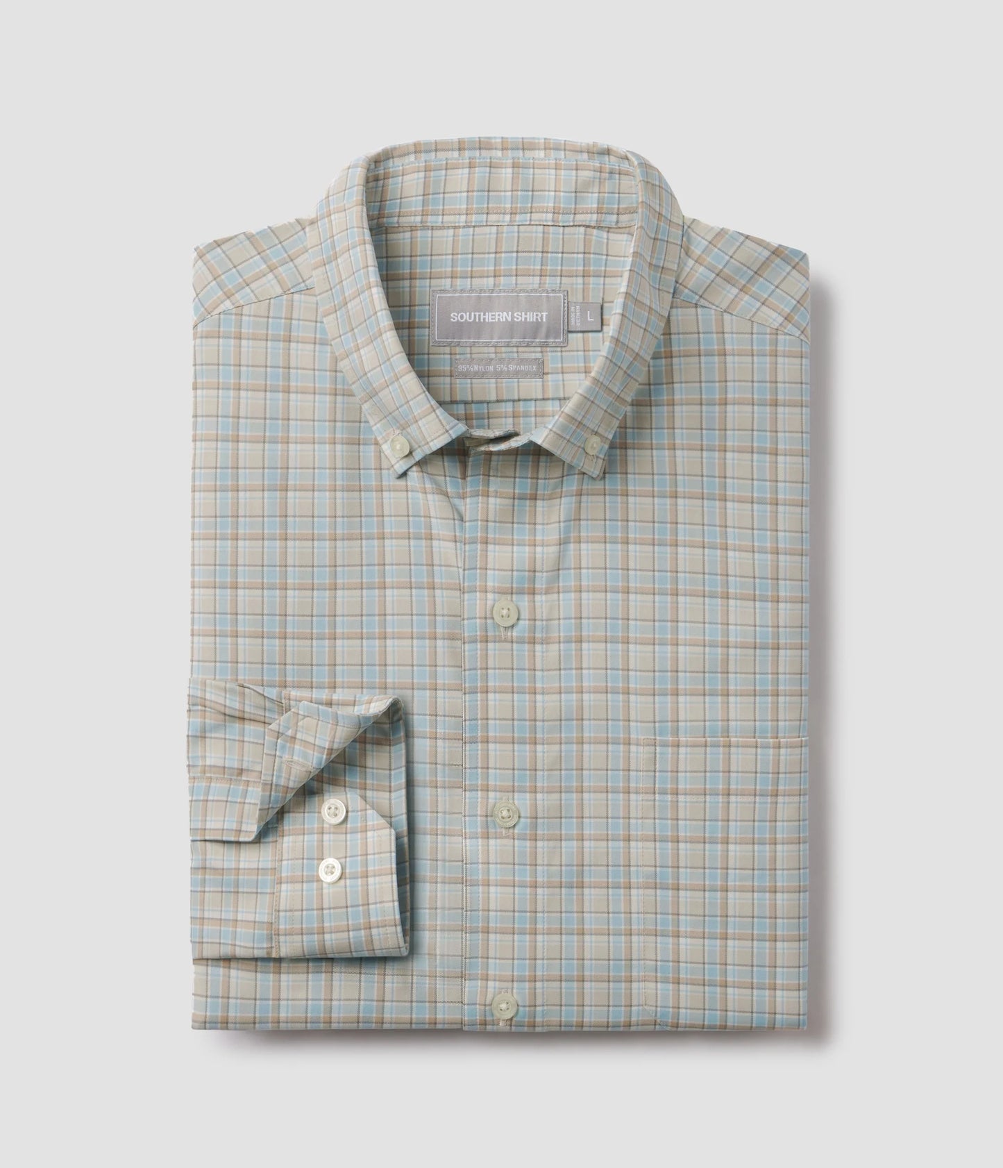 SSCO Anderson Plaid Button Up - Angora