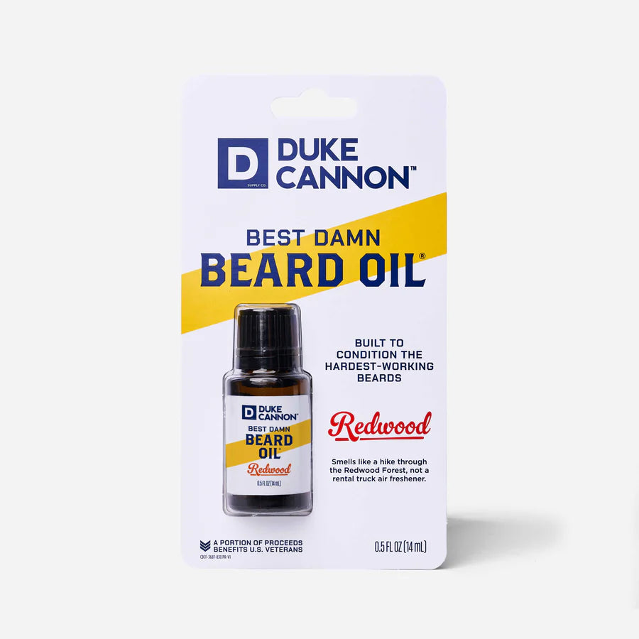 Duke Cannon 0.5 oz. Best Damn Beard Oil