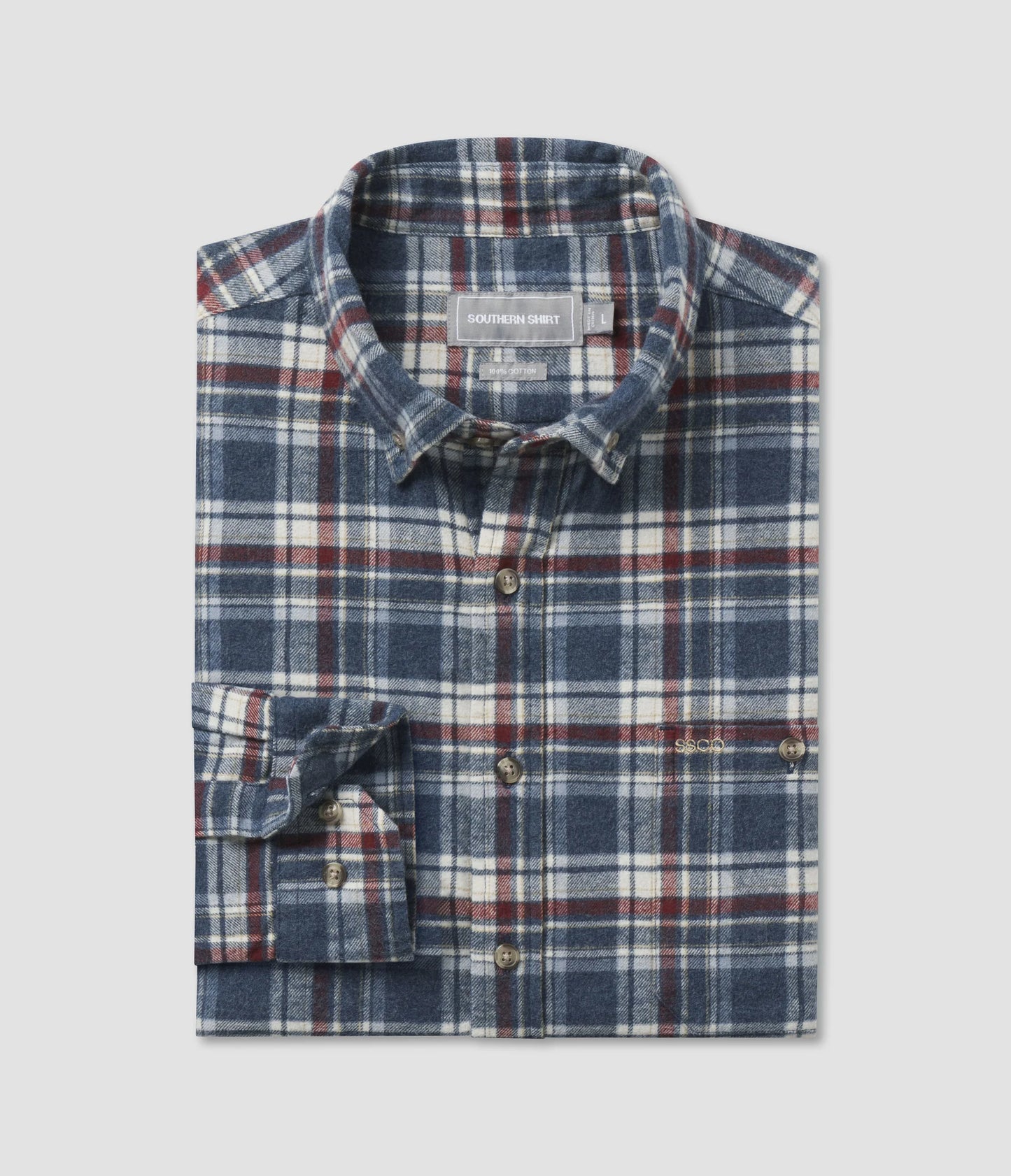 SSCO Boone Washed Flannel LS - Boone