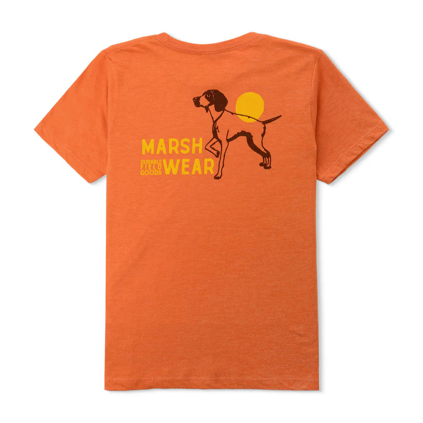 Marsh Wear Youth Field Shirt - Papaya Heather