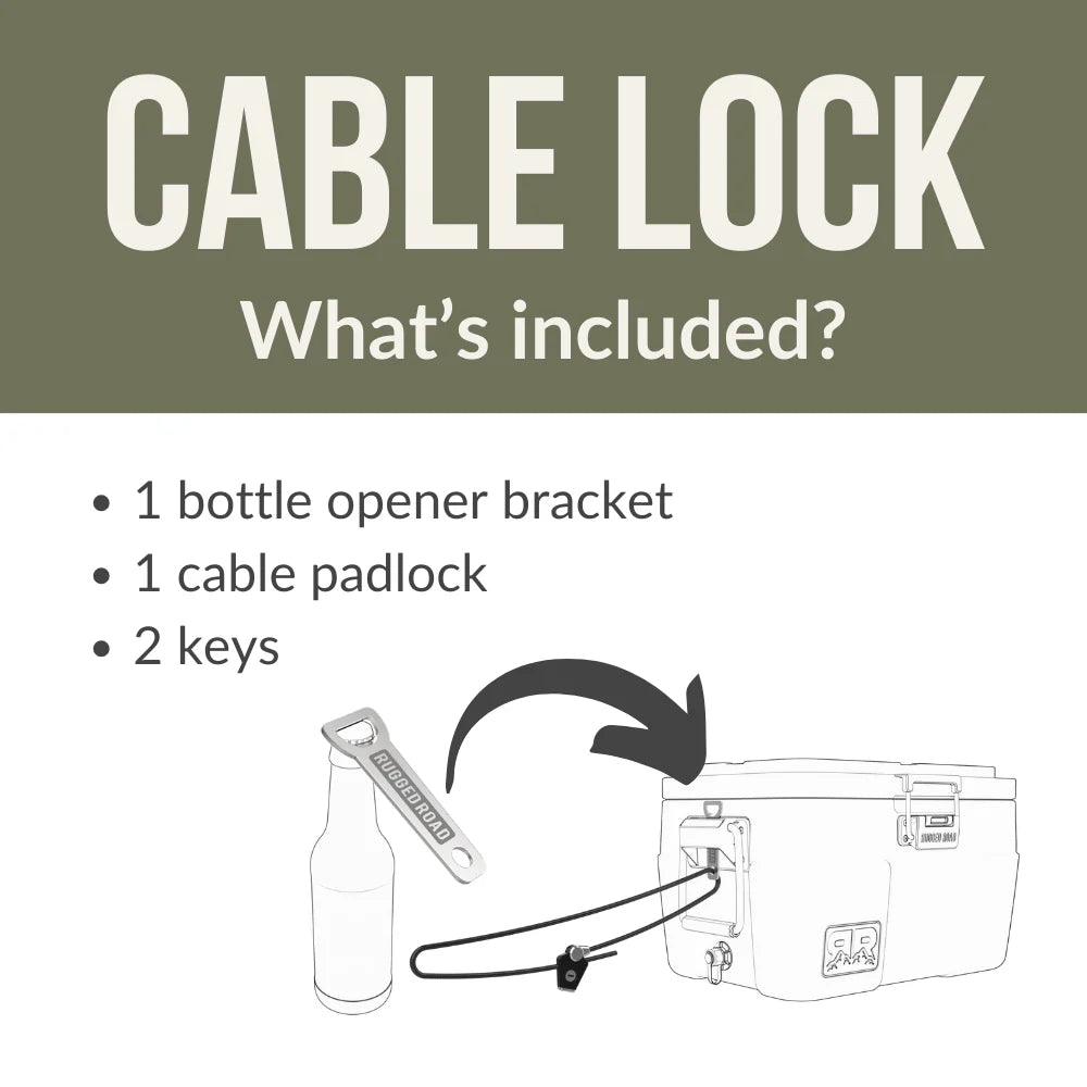 RR Cooler Cable Lock