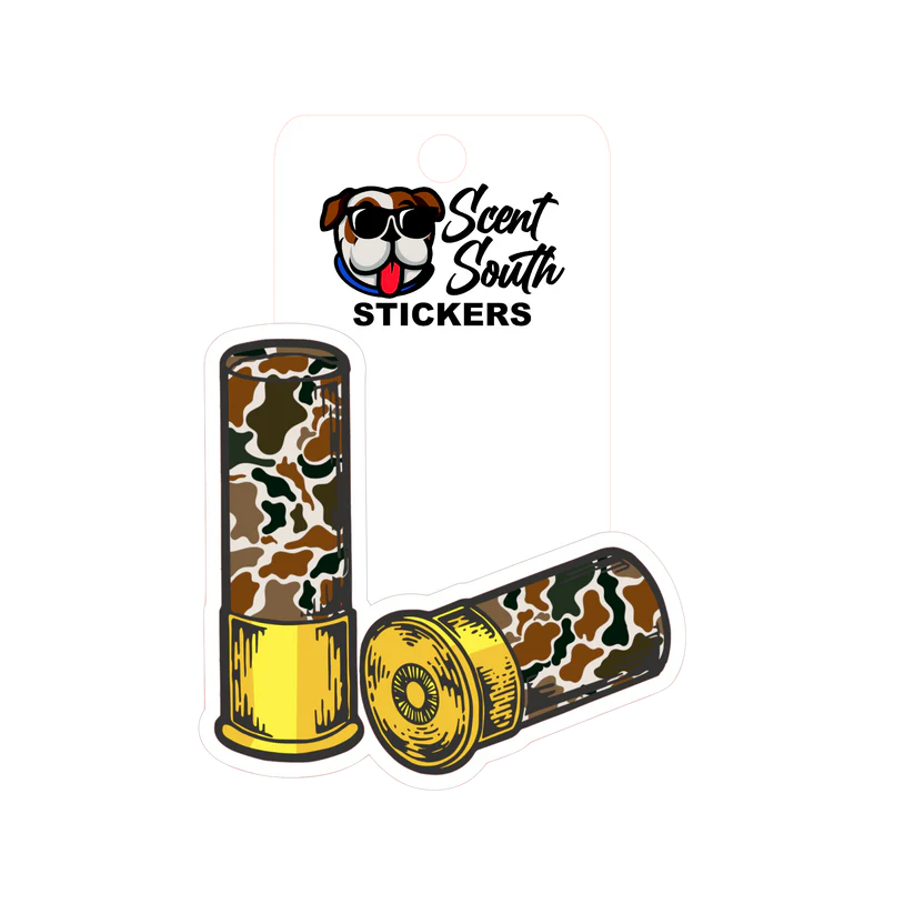 Scent South Camo shells - Sticker