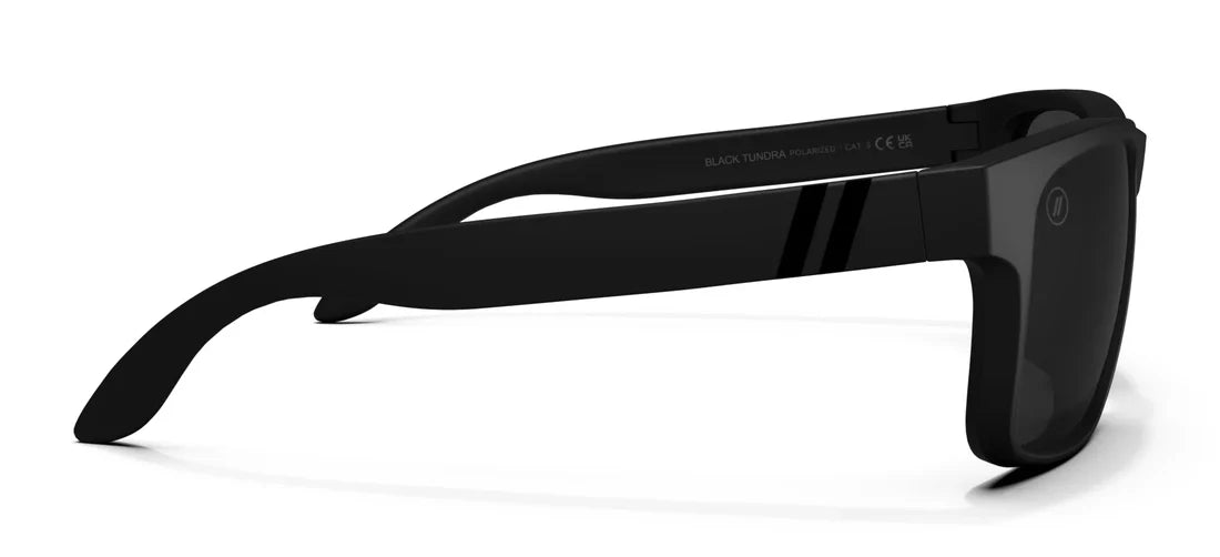 Blenders Eyewear Black Tundra Polarized - Matte Black/ Smoke