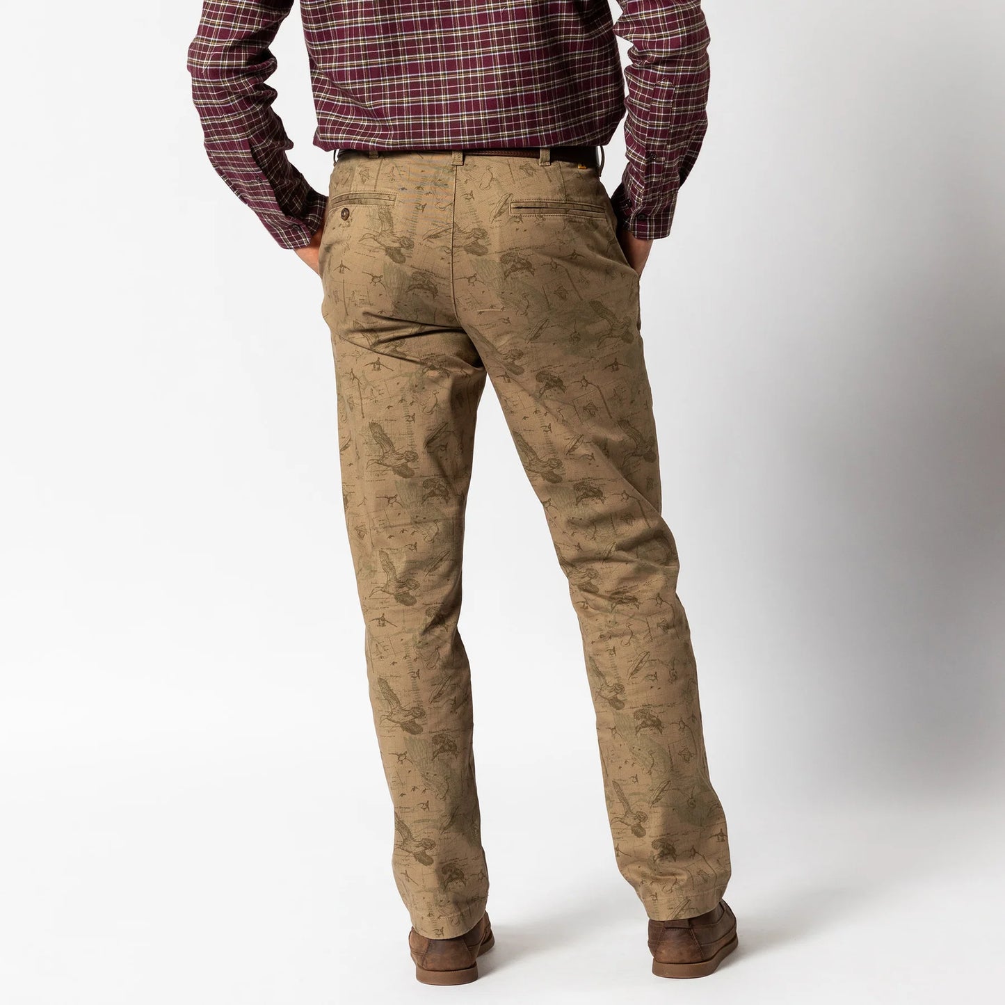 Duck Head Classic Fit Gold school Chino - Mallard Blueprint