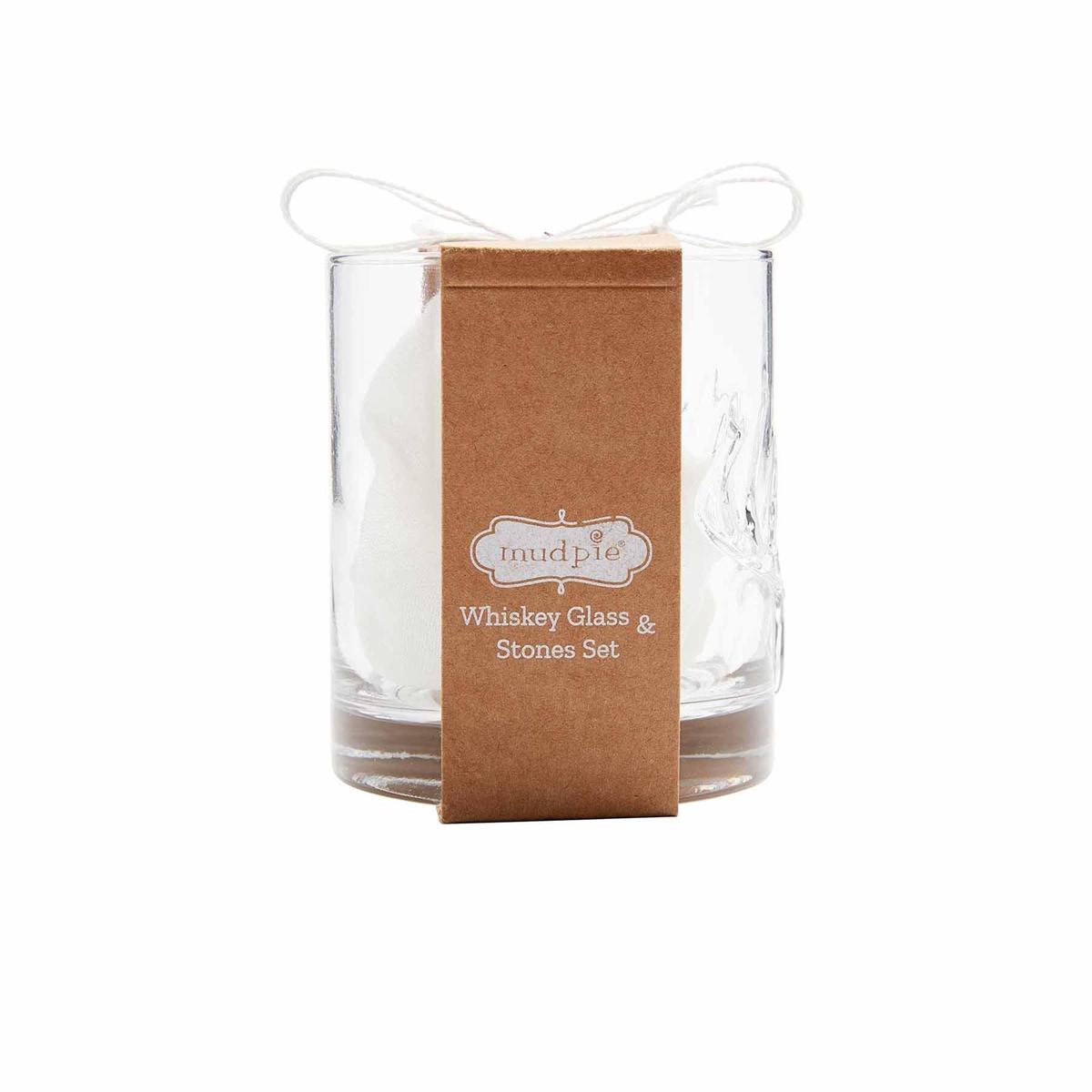 Mudpie Deer DOF Glass & Rock Ice Sets