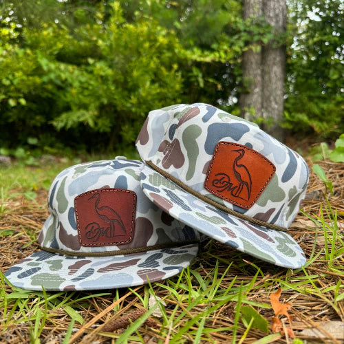 Dirty Marsh Backshore Leather Patch | Brackish
