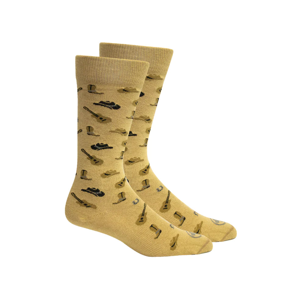 Brown Dog Socks Deep Country - Khaki