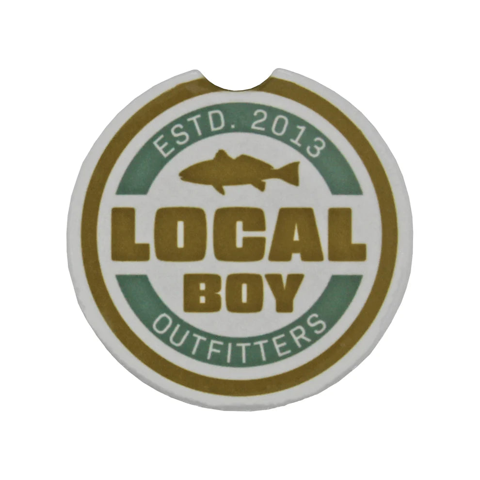 Local Boy Car Coaster - Classic Red