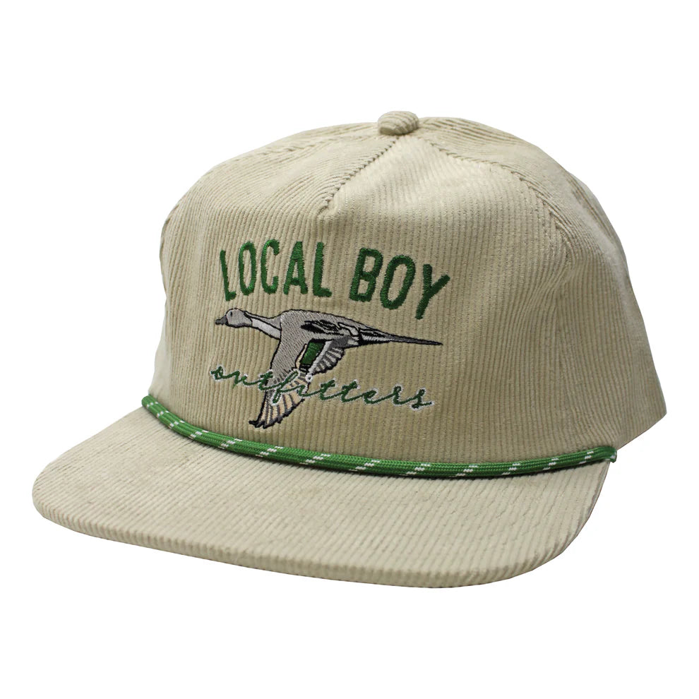 Local Boy Lucky Duck Corduroy Hat