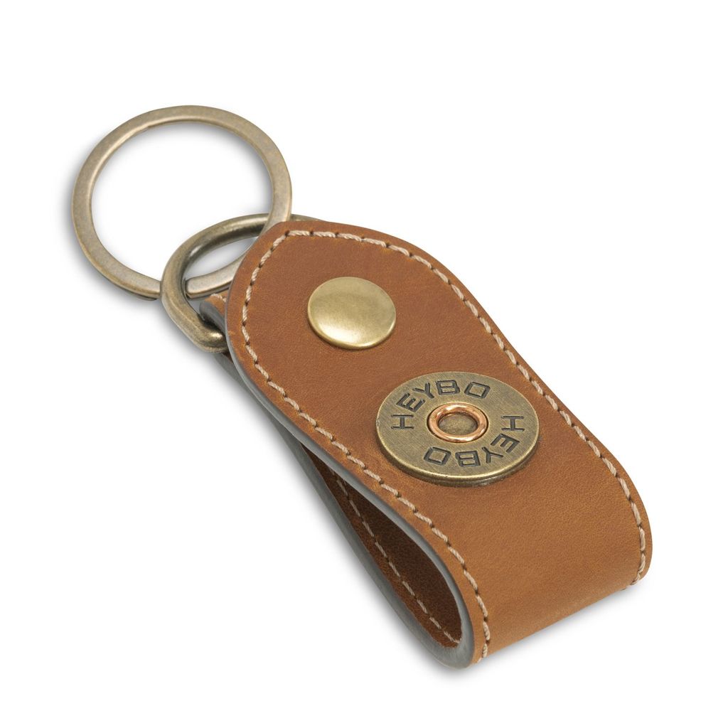 Heybo Leather Key Fob - Brown