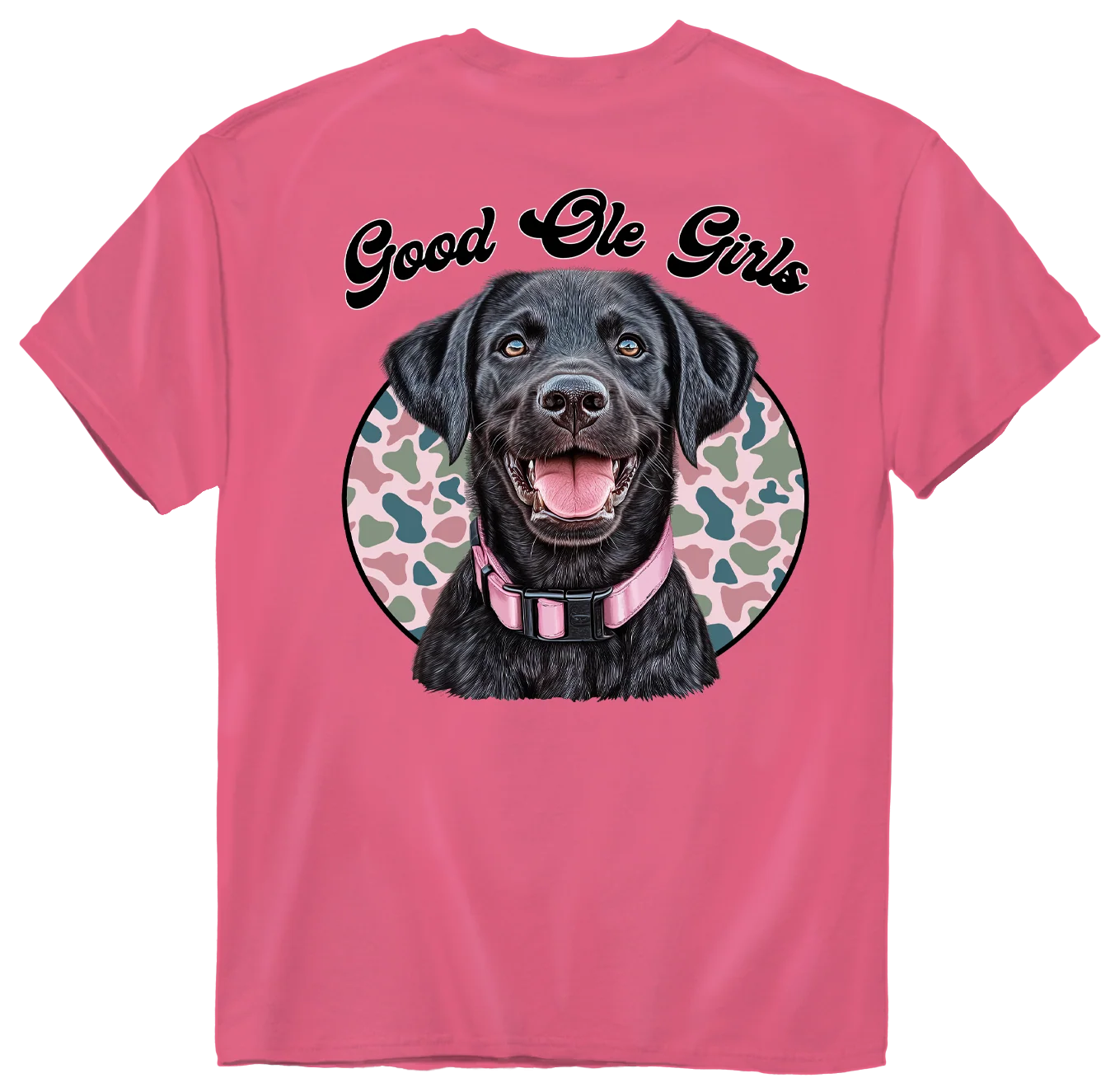 Good Ole Girls | Camo Black Lab
