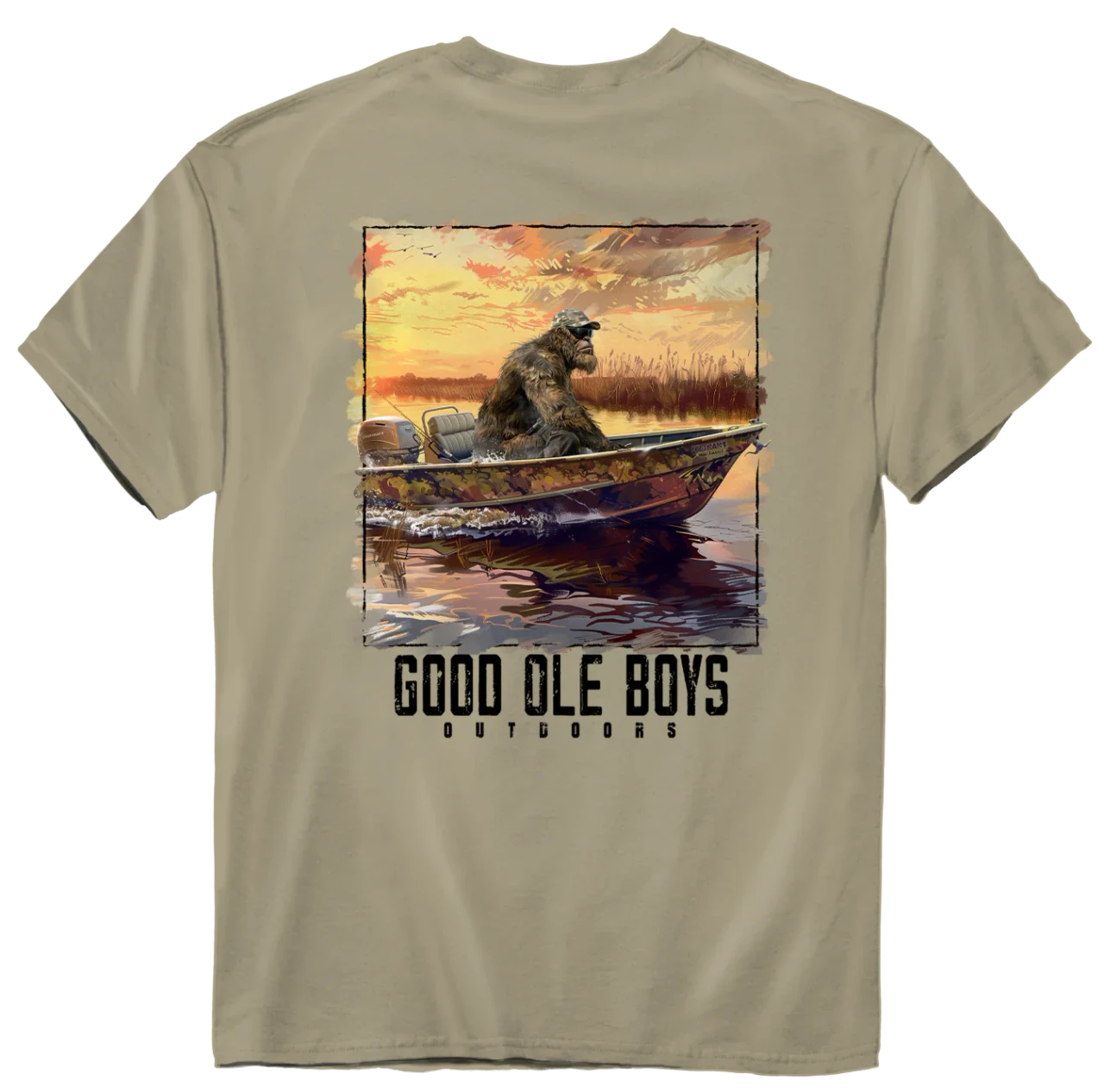 Good Ole Boys Bigfoot Marsh Boat Tee