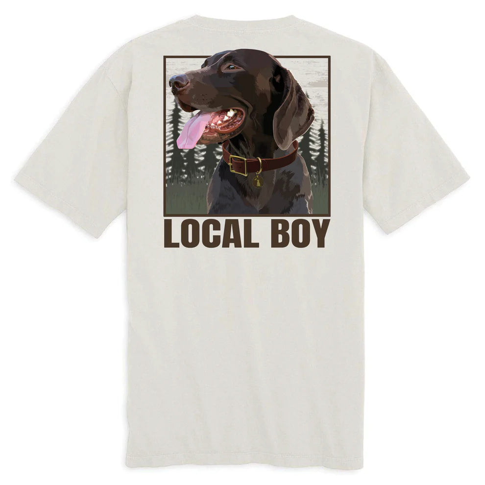 Local Boy Good Boy T-Shirt - Silver