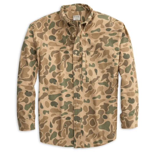 Heybo Stonecamp Flannel- Traditions Camo Brown