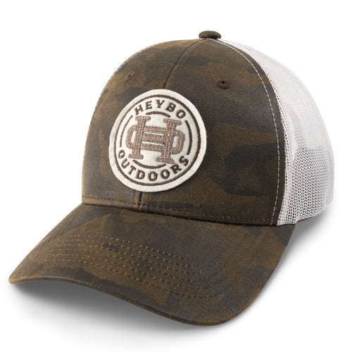 Heybo Camo Felt Patch Hat