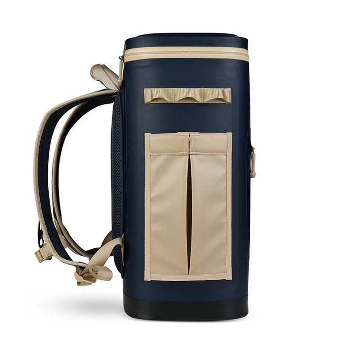 Yukon Hatchie Backpack Cooler - Navy/Tan