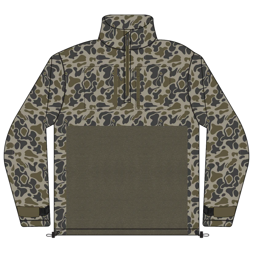 Prairie Oaks Waterfowl The Landing Zone: Traditions Camo Olive