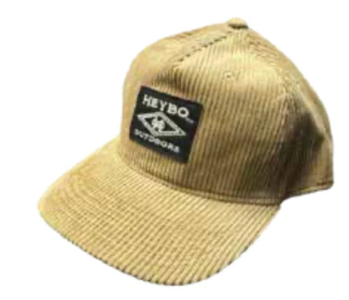 Heybo Felt Patch Corduroy Hat
