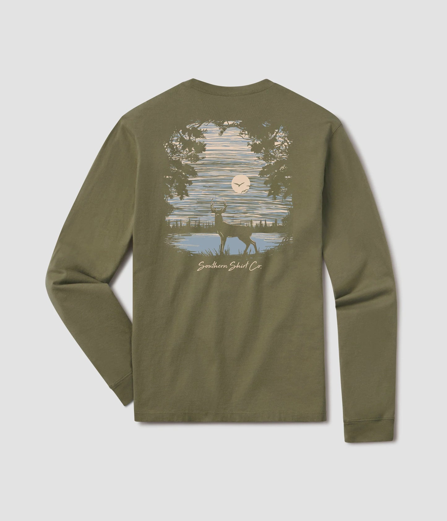 SSCO Hunters Haven Tee - Spanish Moss