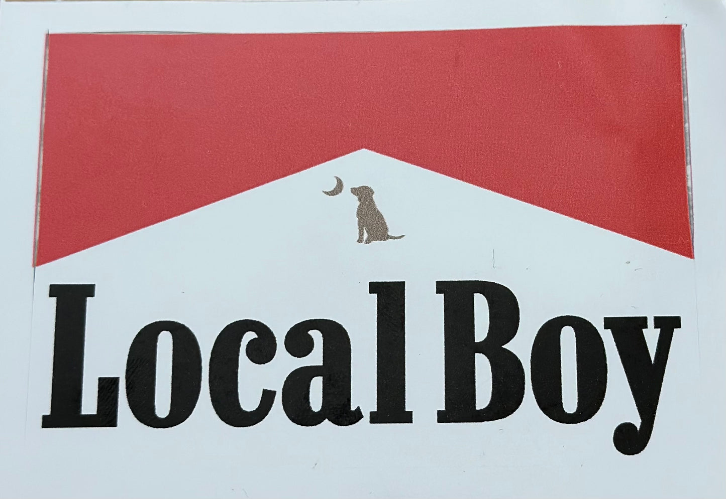 Local Boy Smoked Decal