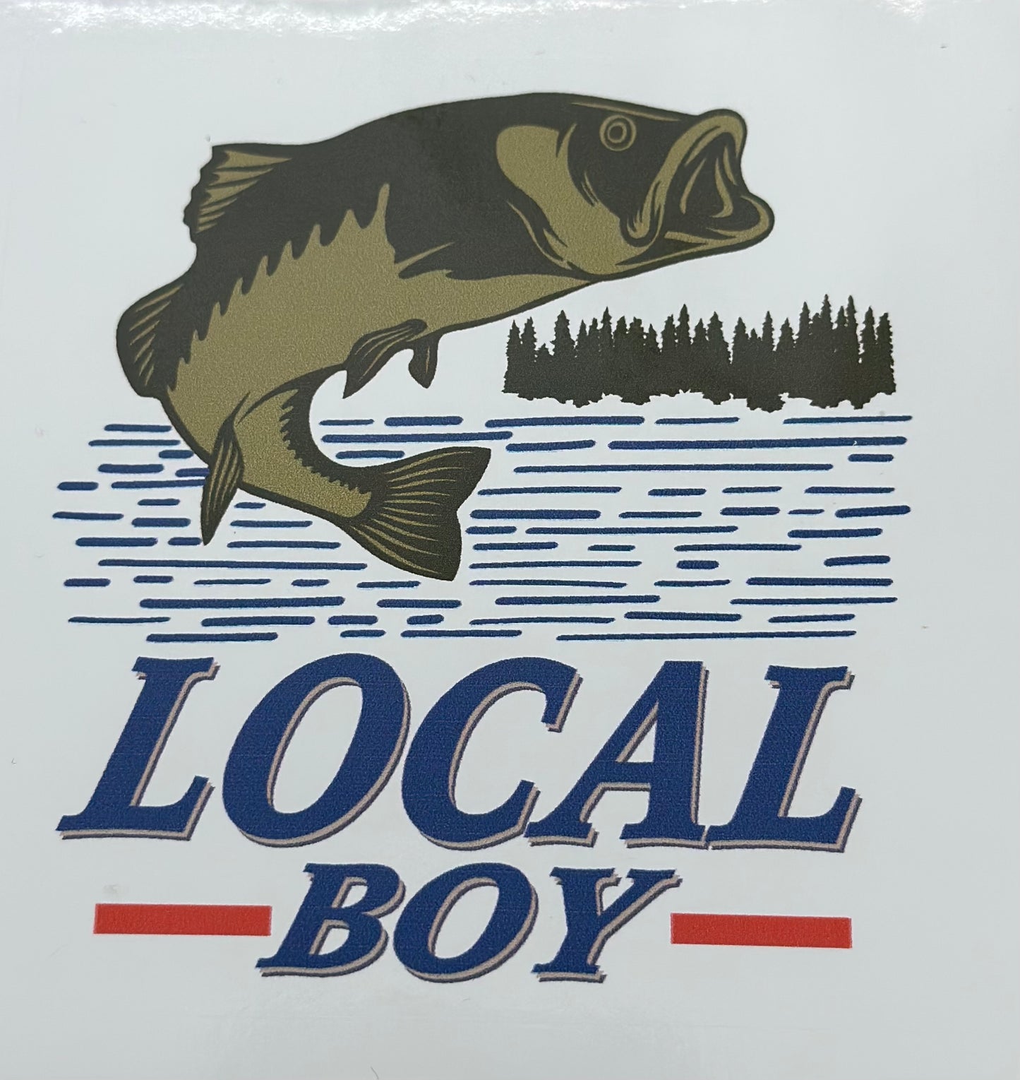 Local Boy Bad Bass Decal