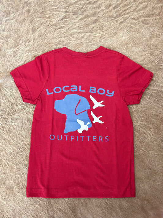 Local Boy Youth Dogs and Ducks SS T-Shirt