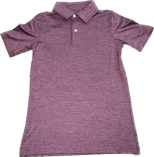 Meripex Youth Red Heather Polo