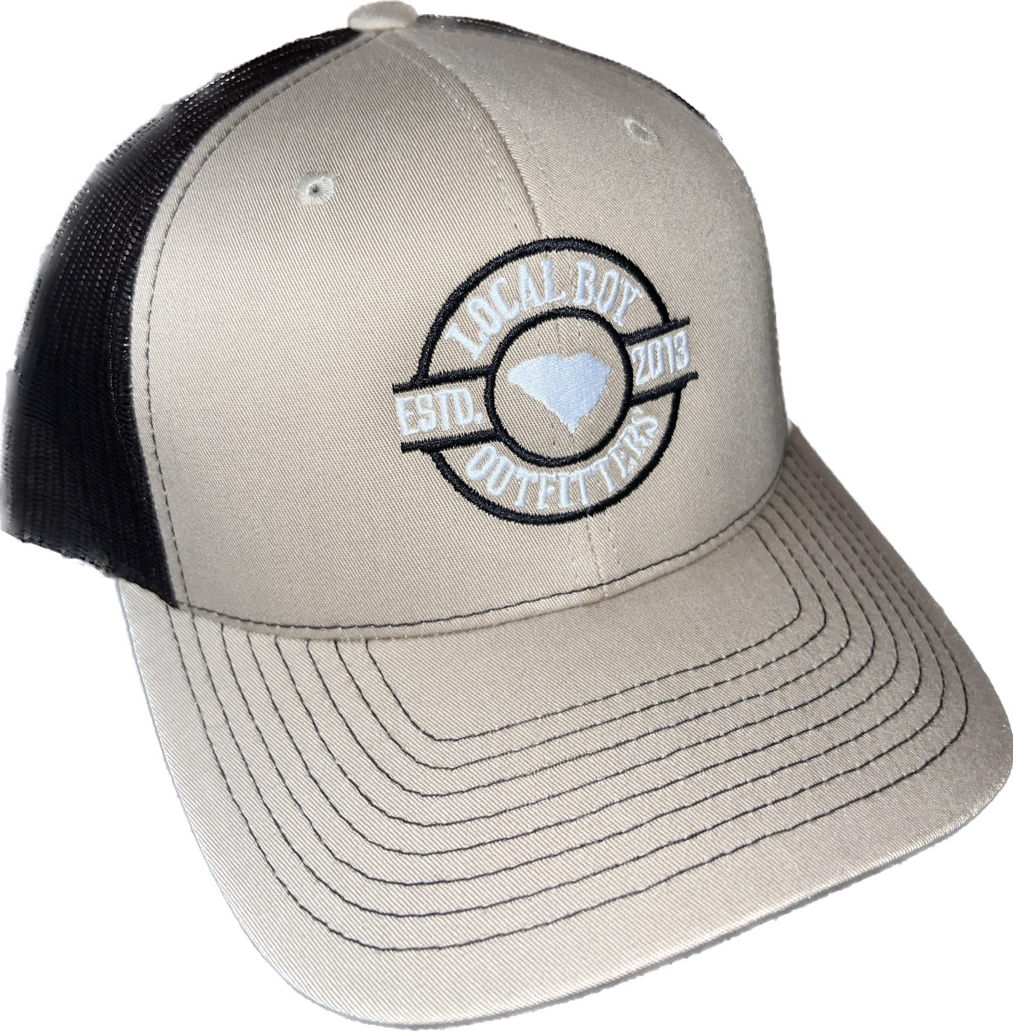 Local Boy Home Bound SC Trucker- Khaki/Coffee