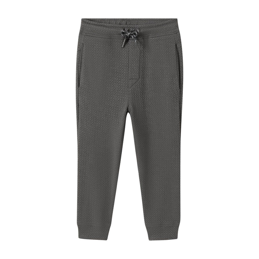 Meripex Youth Waffle Lounge Jogger - Charcoal