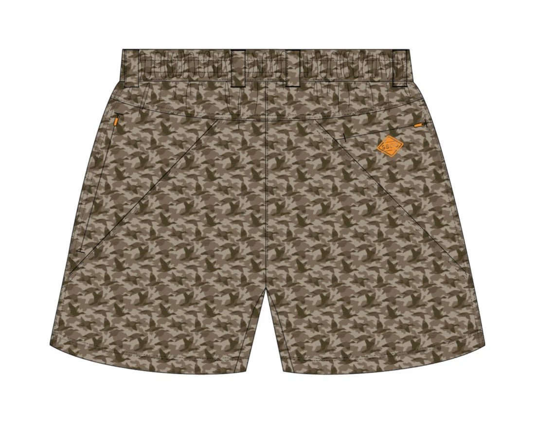 SSCO Everyday Hybrid Short - Mallard Mirage