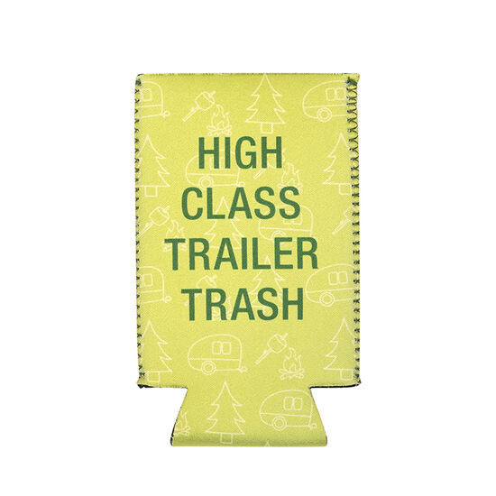 About Face Trailer Trash Slim Koozie