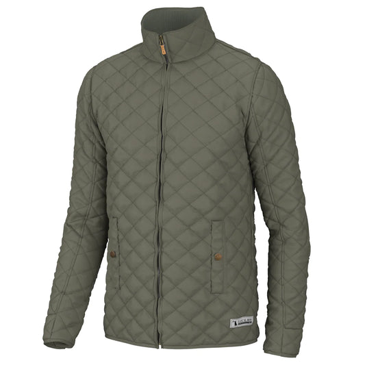 Local Boy Quilted Jacket- Marsh Green