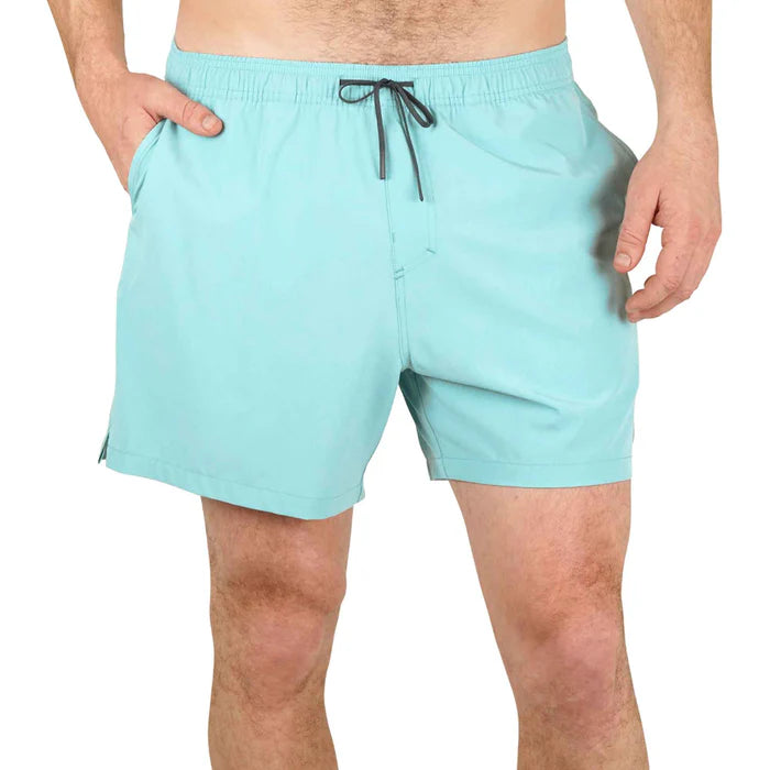 Aftco Strike Swim Shorts -Pastel Turquoise